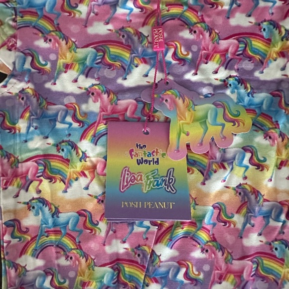 Posh Peanut Markie Magic Ruffled Capsleeve Basic Bodysuit - Picture 3 of 5